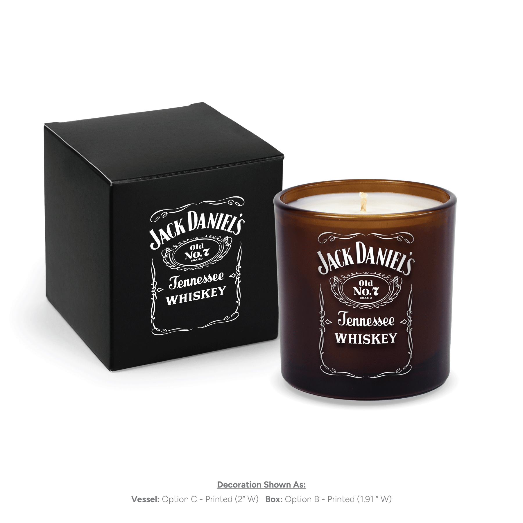 9 oz. Printed Candles with Gift Box