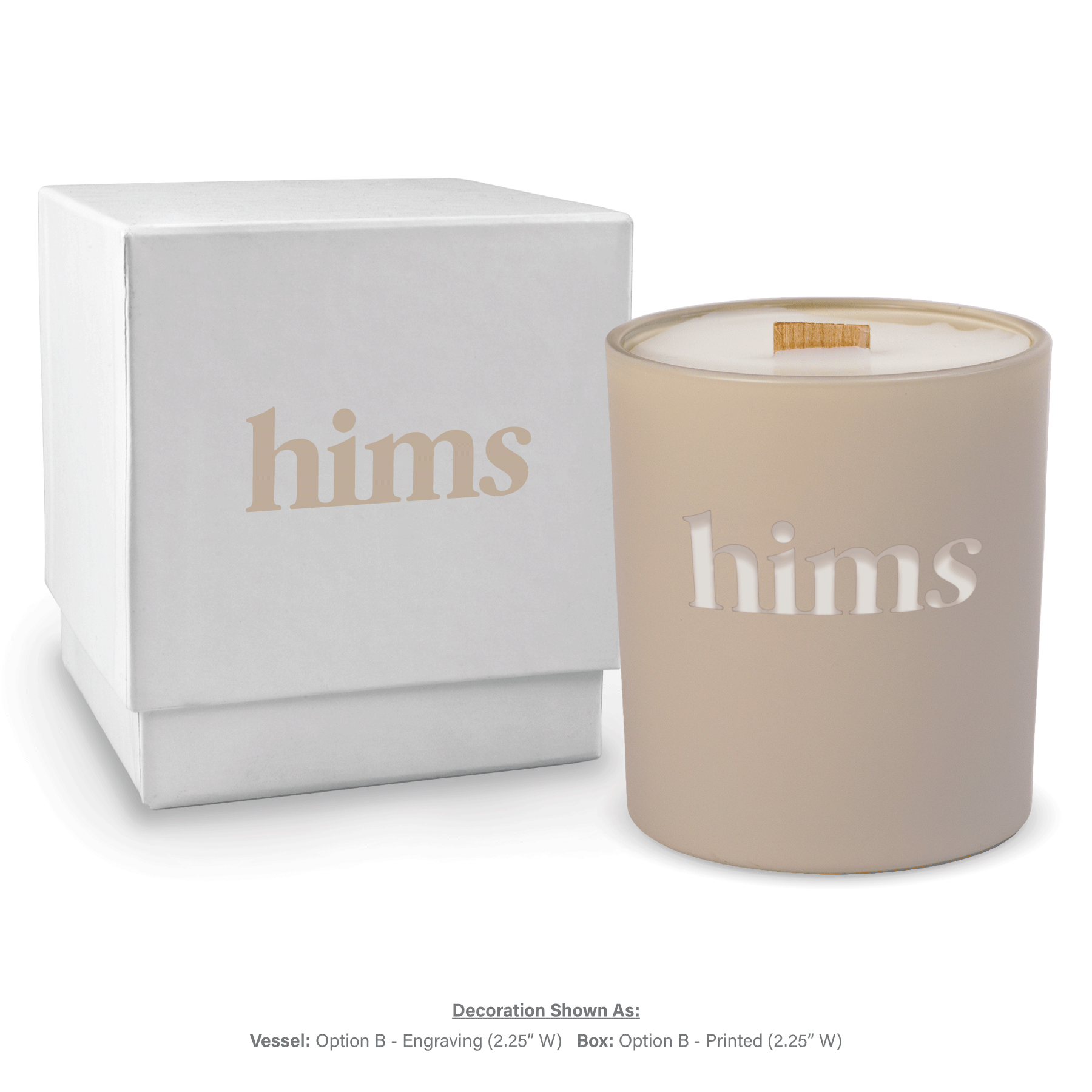 14 oz. Luxury Engraved Candles with gift box