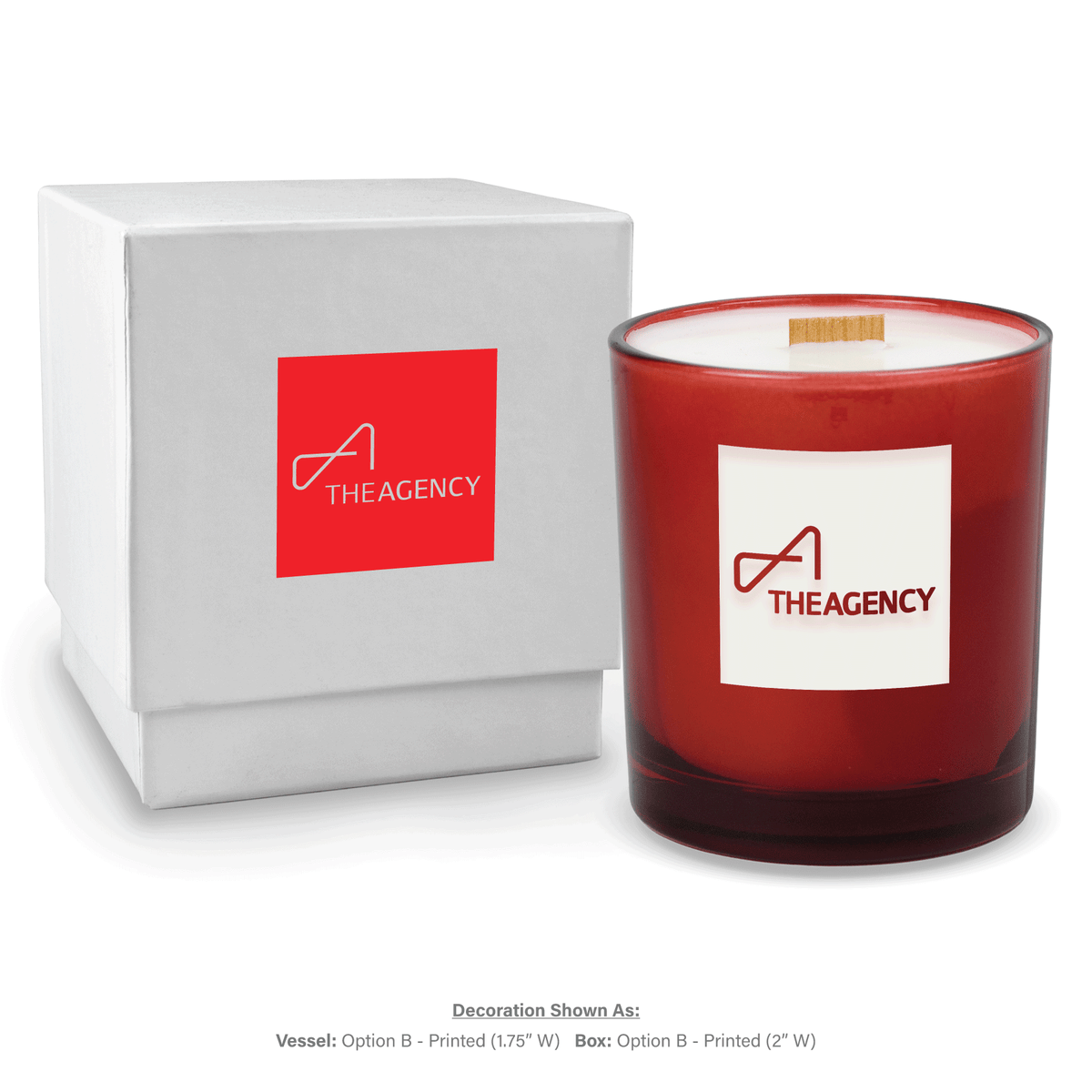 14 oz. Luxury Engraved Candles with gift box