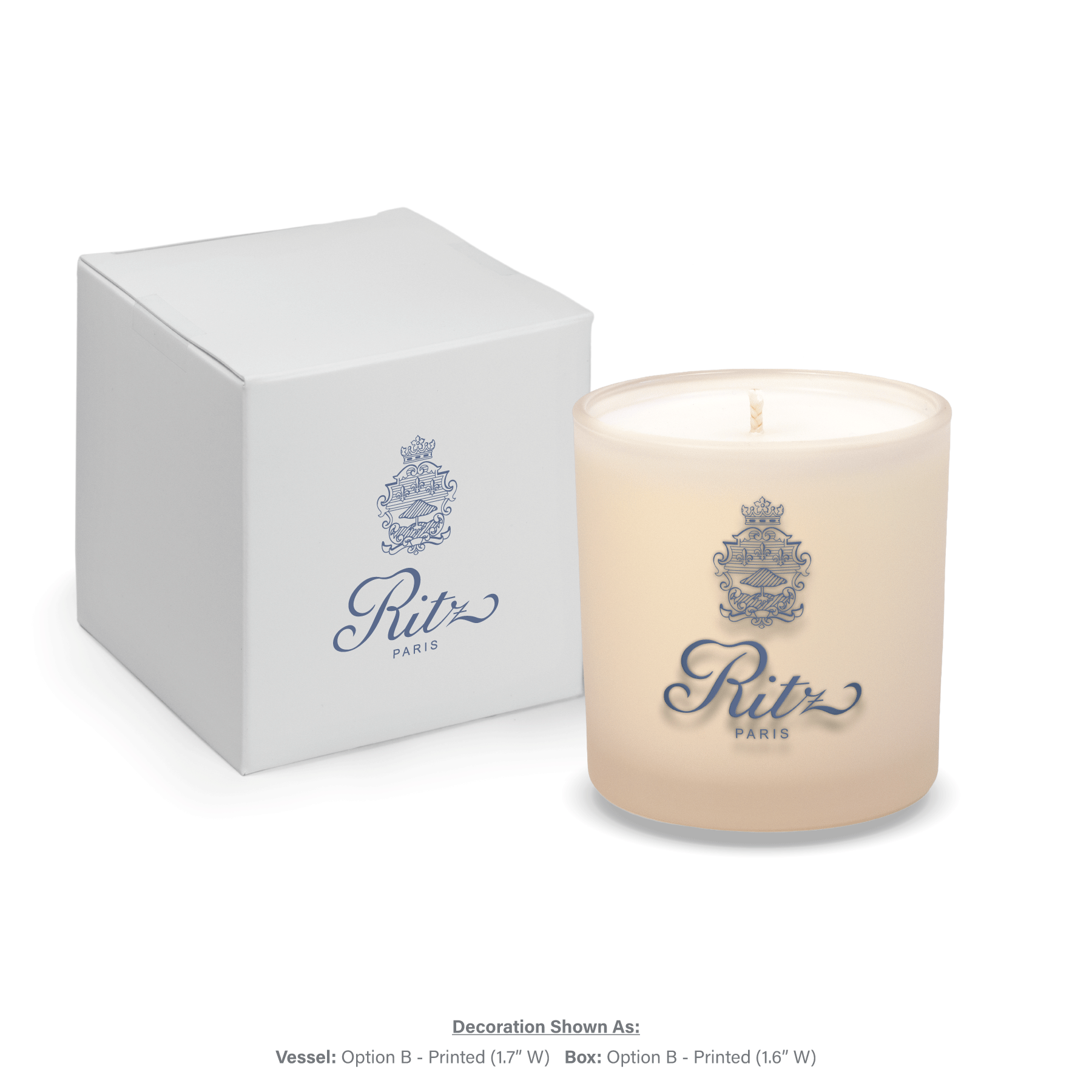 9 oz. Printed Candles with Gift Box