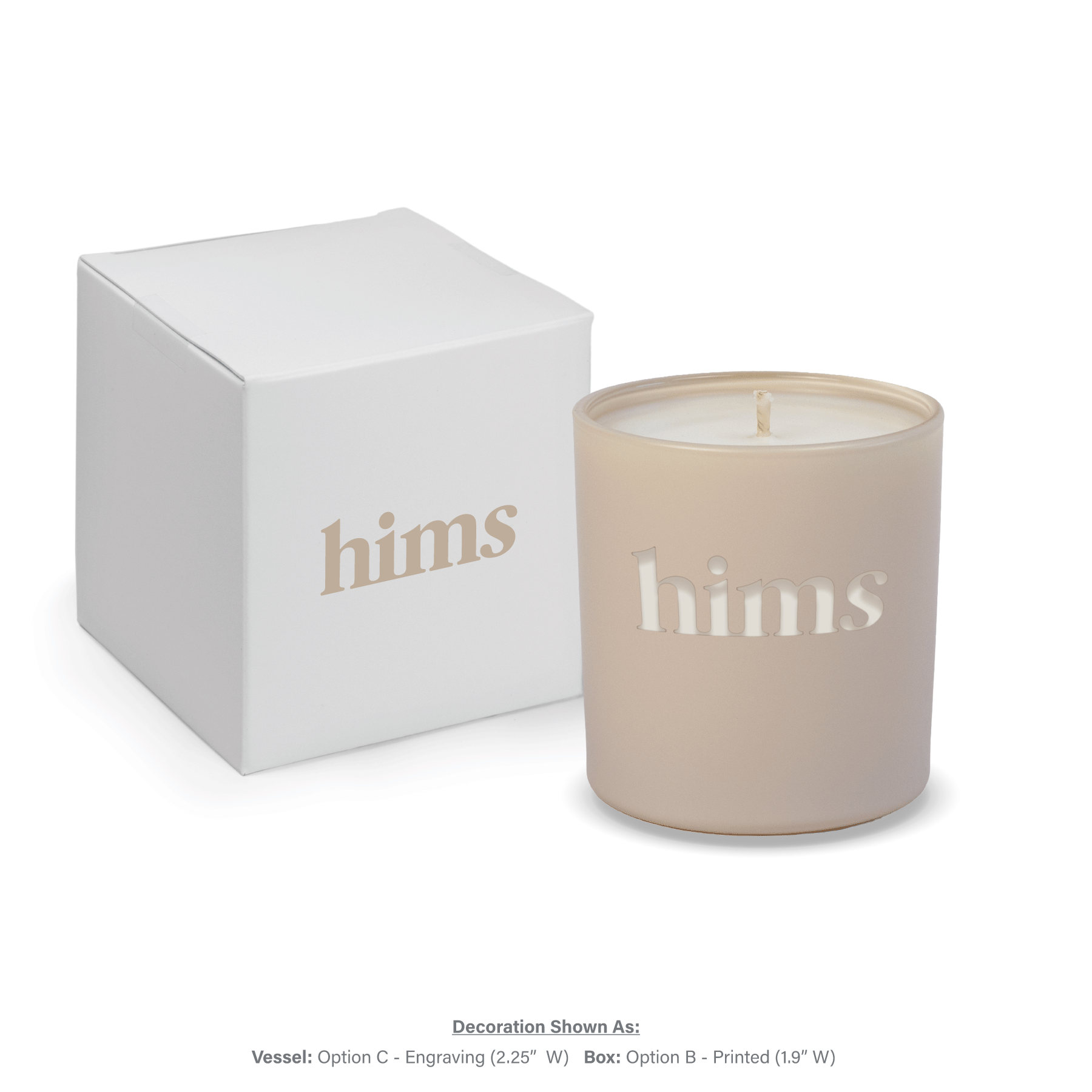 9 oz. Engraved Candles with Gift Box