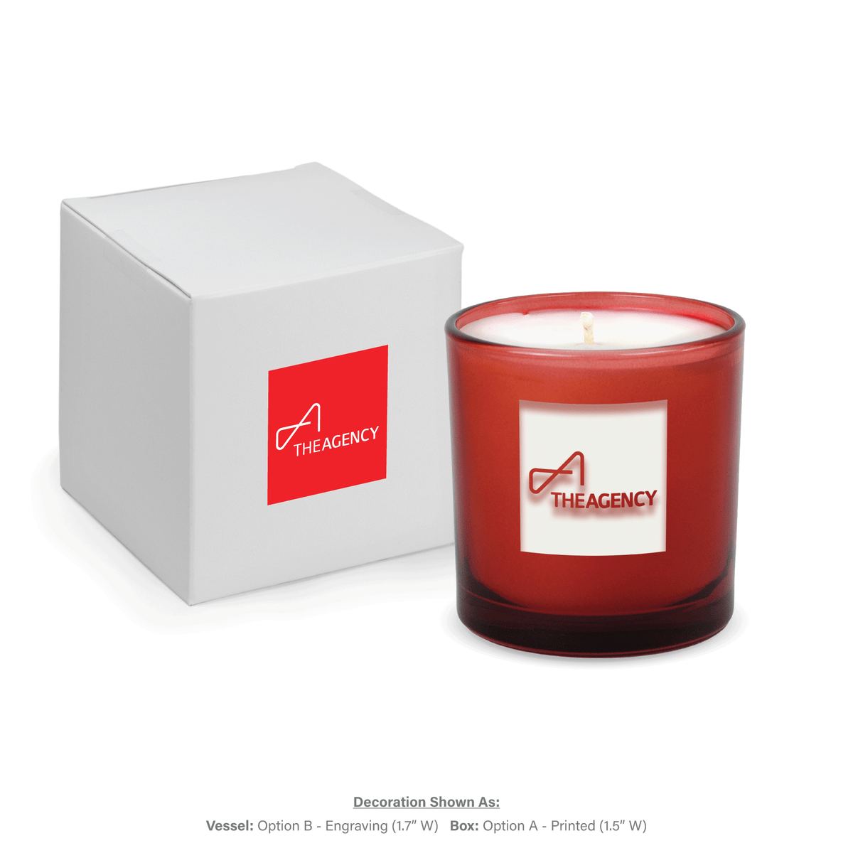 9 oz. Engraved Candles with Gift Box