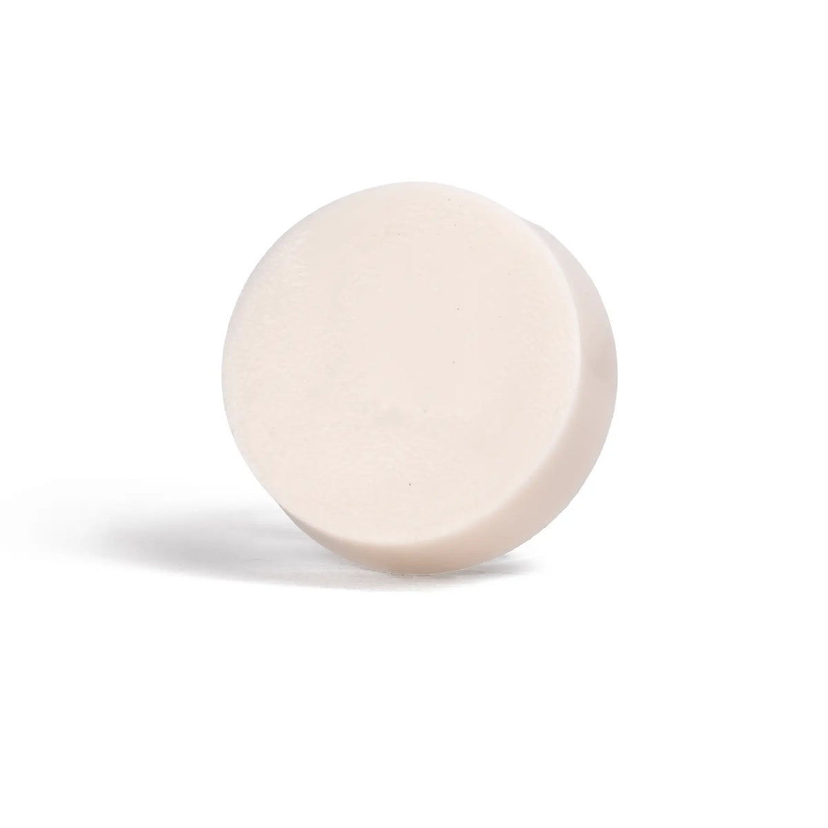 White round bar soap, blank/unbranded, square product shot, Bath Promotions
