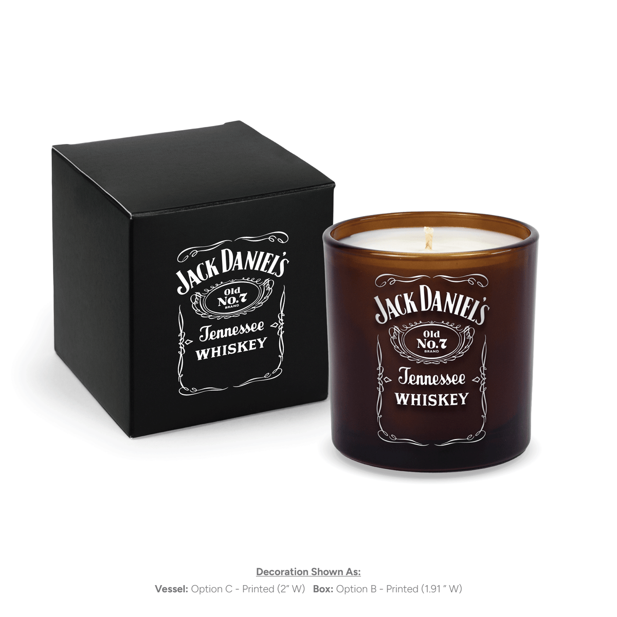 9 oz. Printed Candles with Gift Box