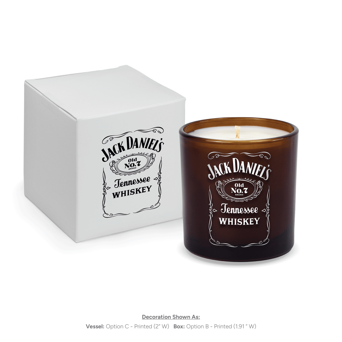 9 oz. Printed Candles with Gift Box