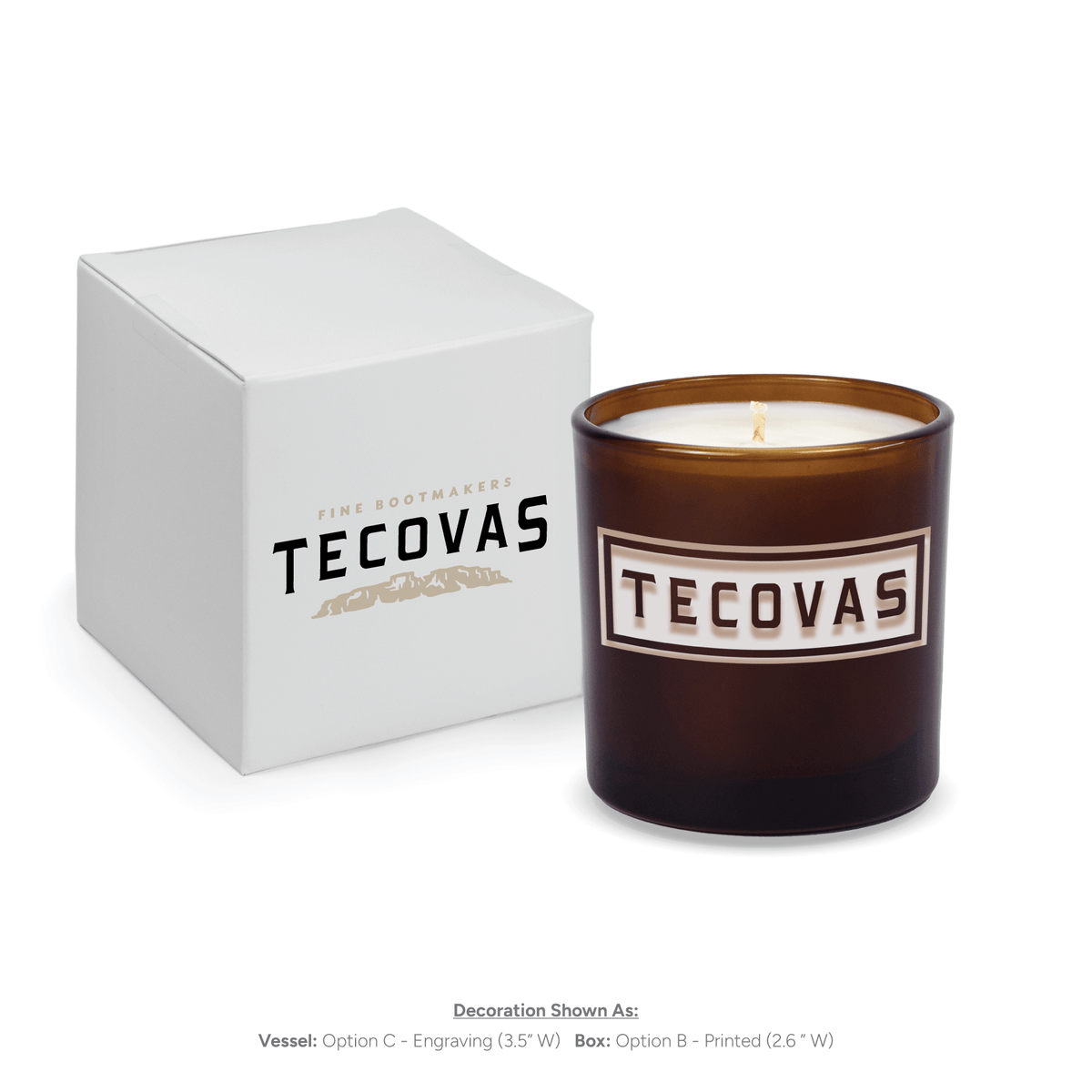 9 oz. Engraved Candles with Gift Box