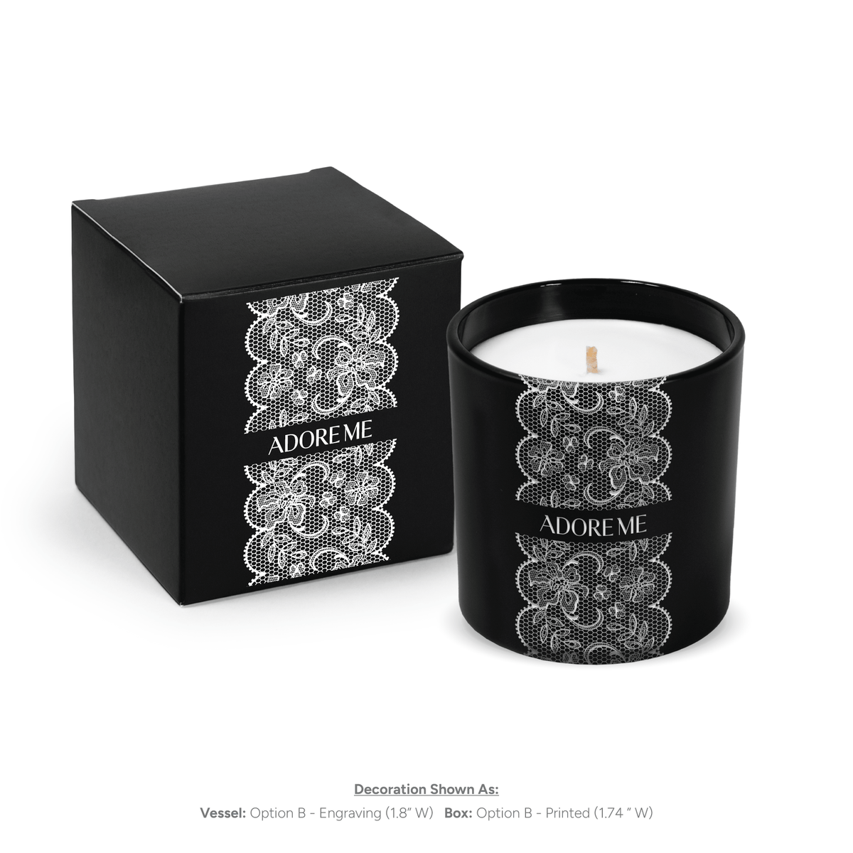 9 oz. Engraved Candles with Gift Box