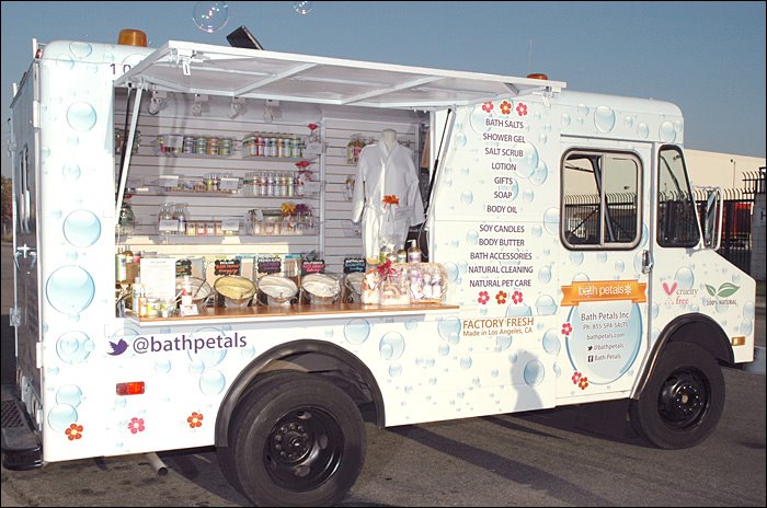 The Bath Promotions Aromatherapy Truck