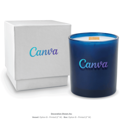 14 oz. Luxury Printed Candles with Gift Box