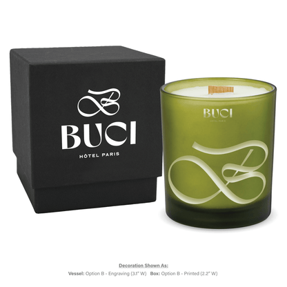 14 oz. Luxury Engraved Candles with gift box