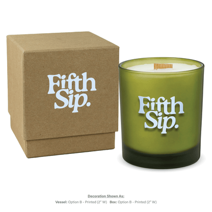 14 oz. Luxury Printed Candles with Gift Box