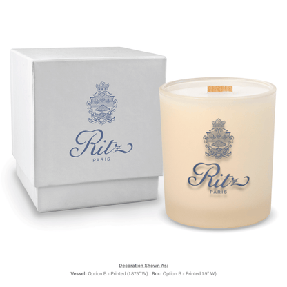 14 oz. Luxury Printed Candles with Gift Box