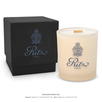 14 oz. Luxury Printed Candles with Gift Box