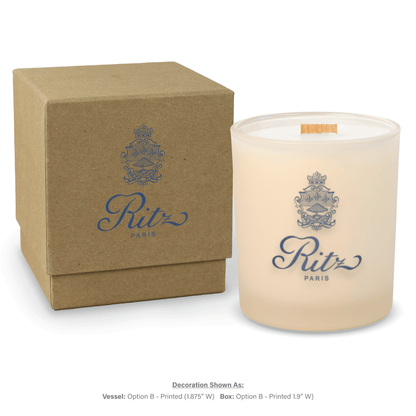 14 oz. Luxury Printed Candles with Gift Box