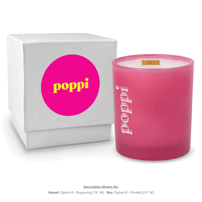 14 oz. Luxury Engraved Candles with gift box