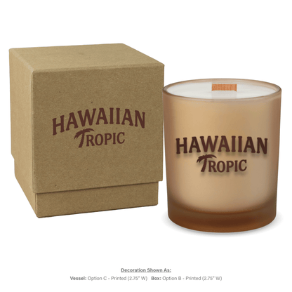 14 oz. Luxury Printed Candles with Gift Box