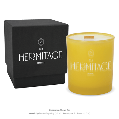 14 oz. Luxury Engraved Candles with gift box