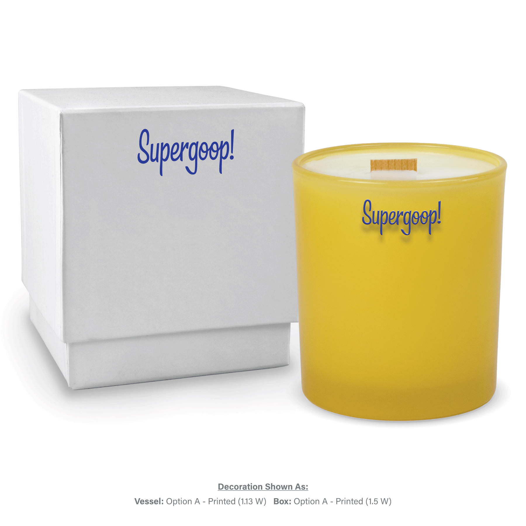 14 oz. Luxury Printed Candles with Gift Box