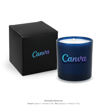 9 oz. Printed Candles with Gift Box