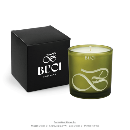 9 oz. Engraved Candles with Gift Box
