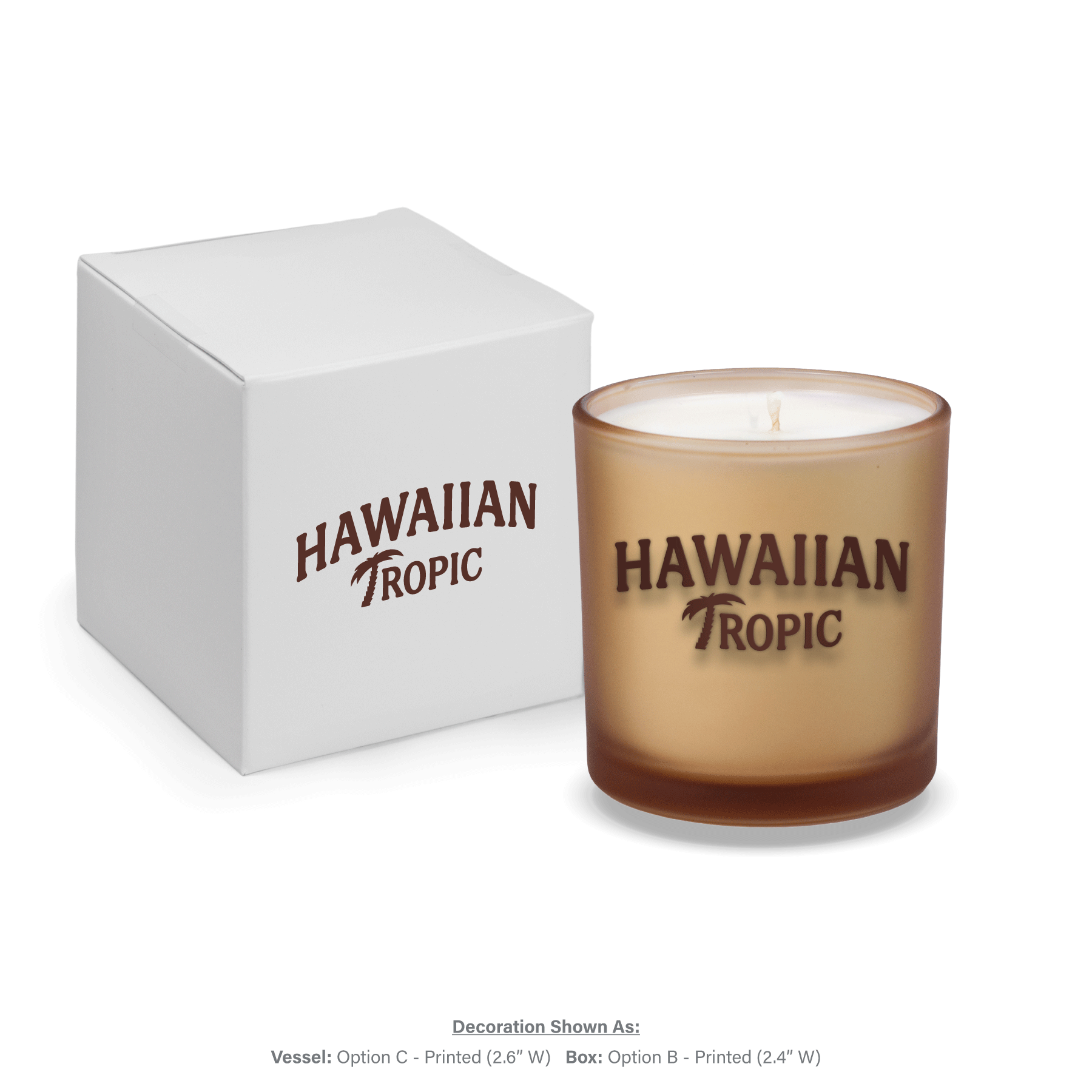 9 oz. Printed Candles with Gift Box